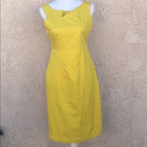 Yellow summer dress